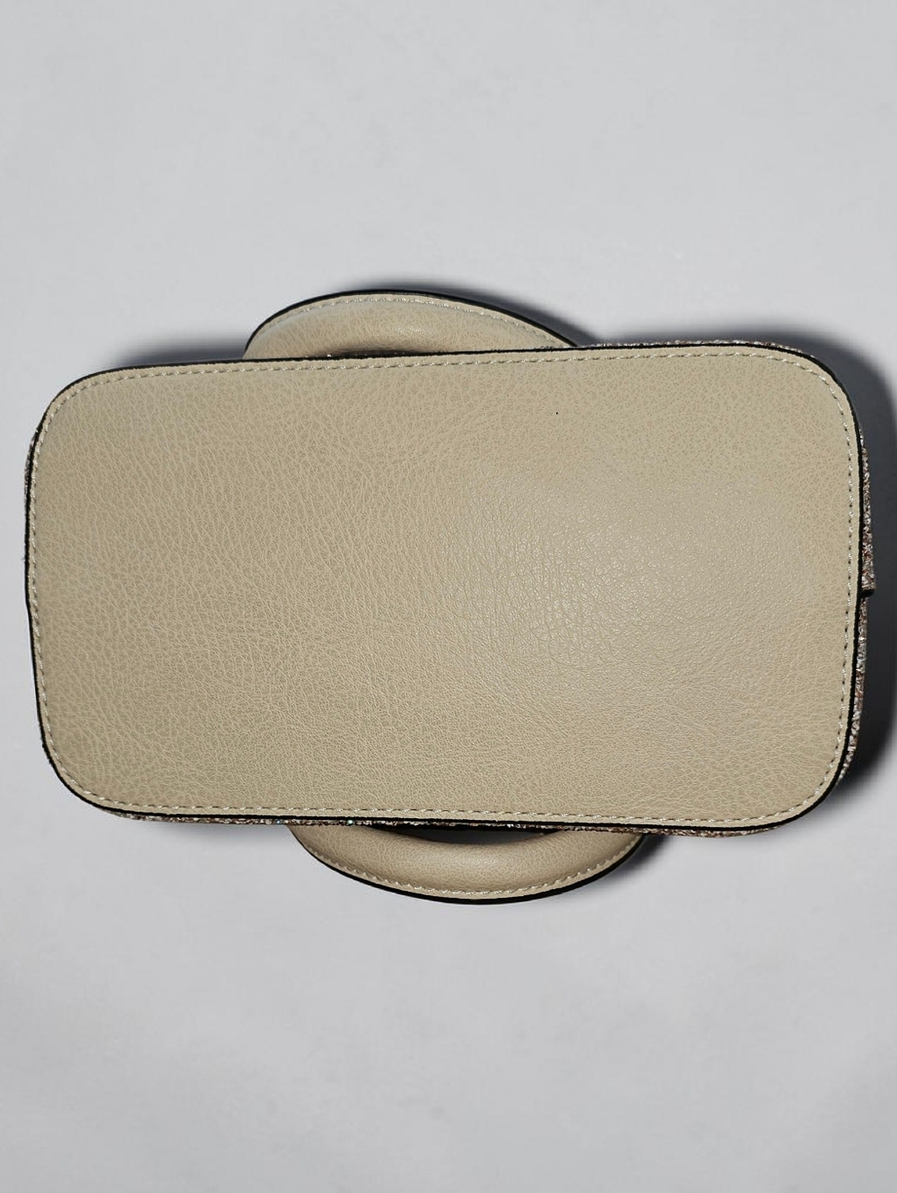ALDO Champagne Glitter Dome Satchel Lock & Key Crossbody NWT Gift Ready - Picture 10 of 11
